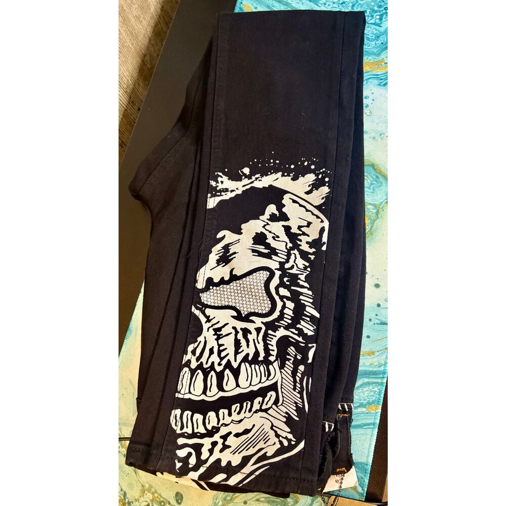 NWT Sz. 30 - Men's Watson Skull Hit Jeans - Picture 6 of 8
